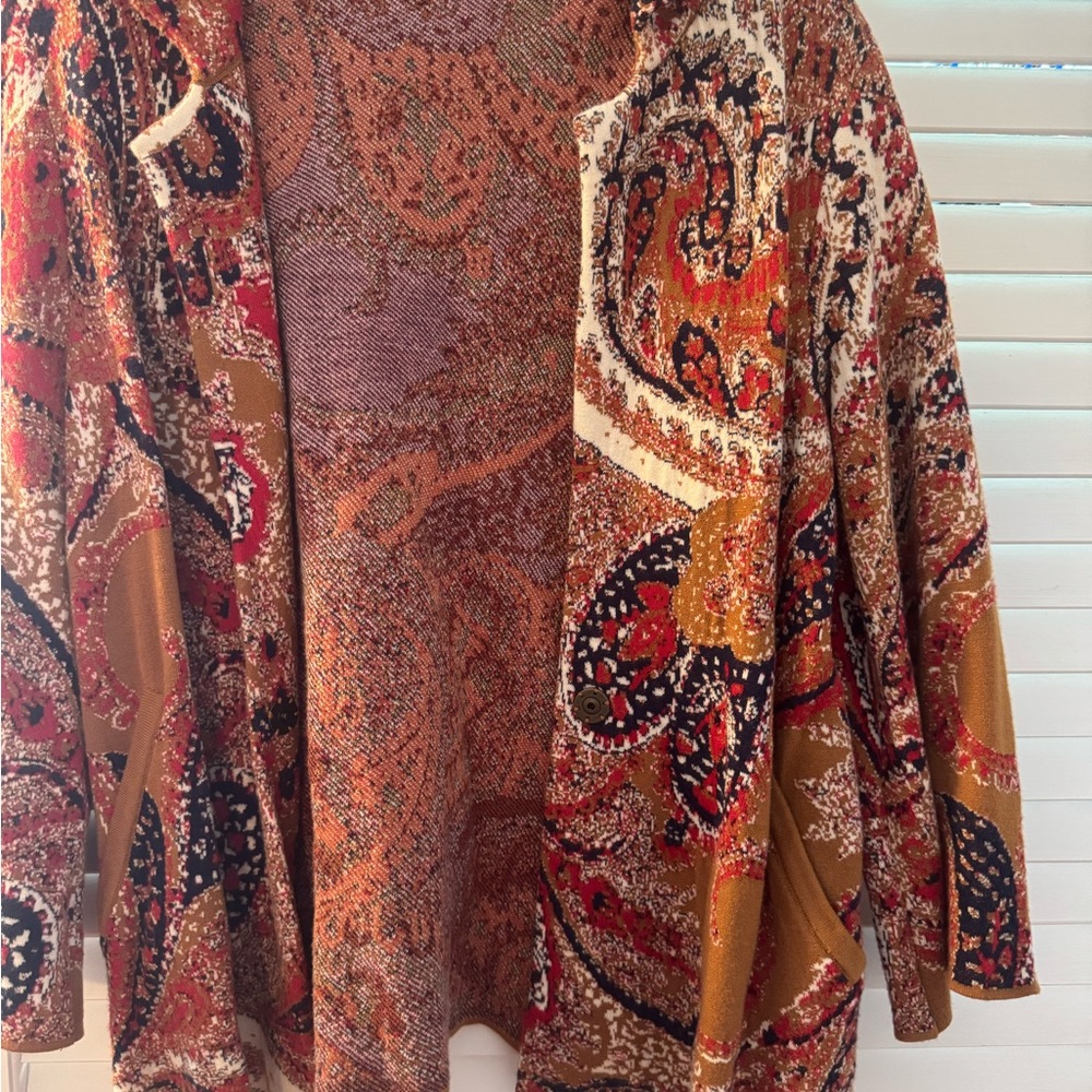 Moth Multicolor Knit Cardigan